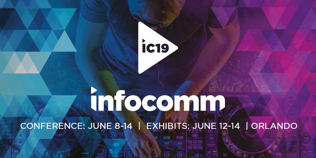 InfoComm 2019, 1° parte: Dinecom estuvo presente en la feria de comunicación audiovisual más grande de América